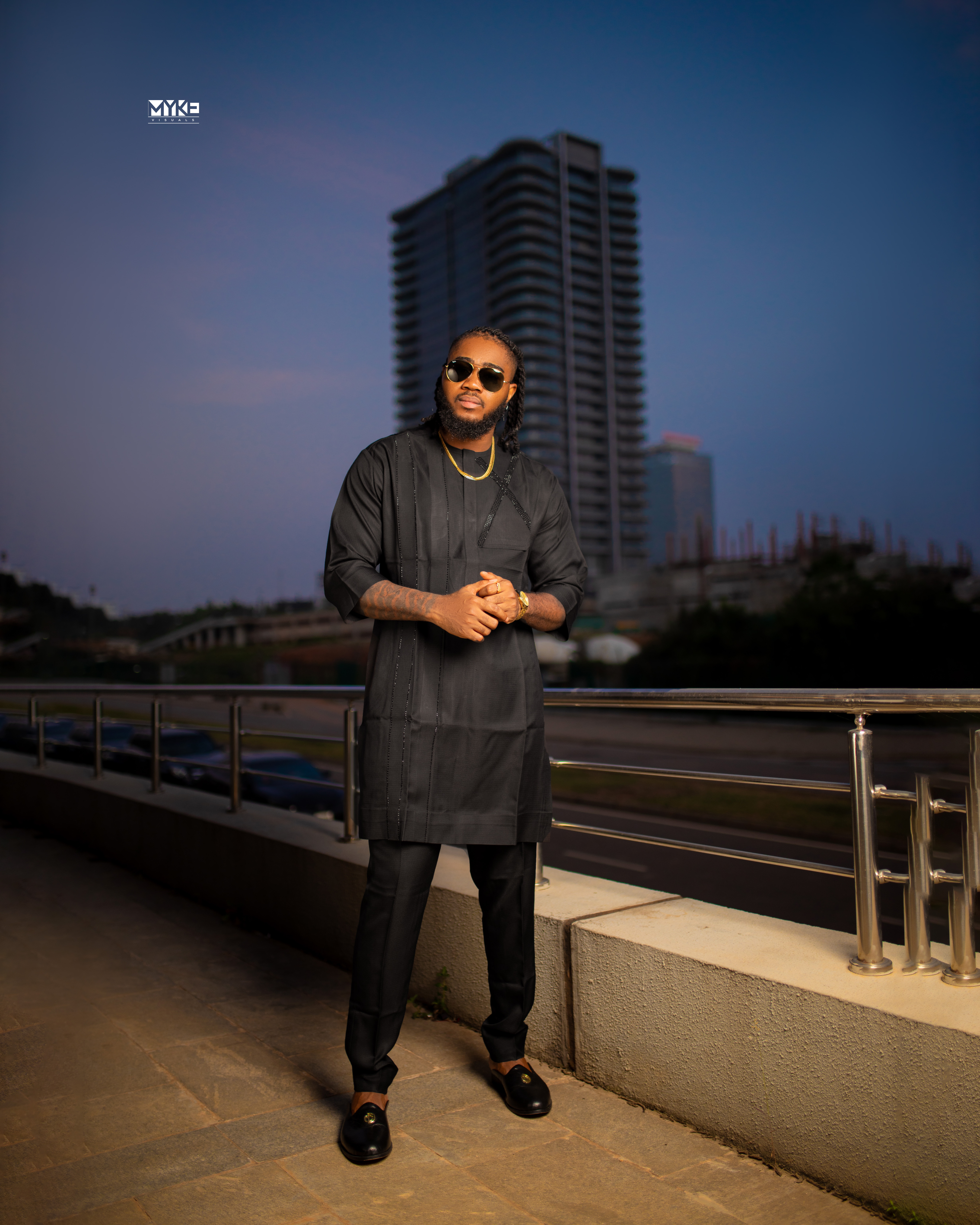 Beauty editorial portrait